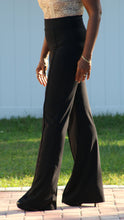 Black High Waisted Wide Leg Pants